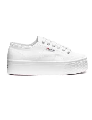 2790 Canvas Platform Sneaker, White