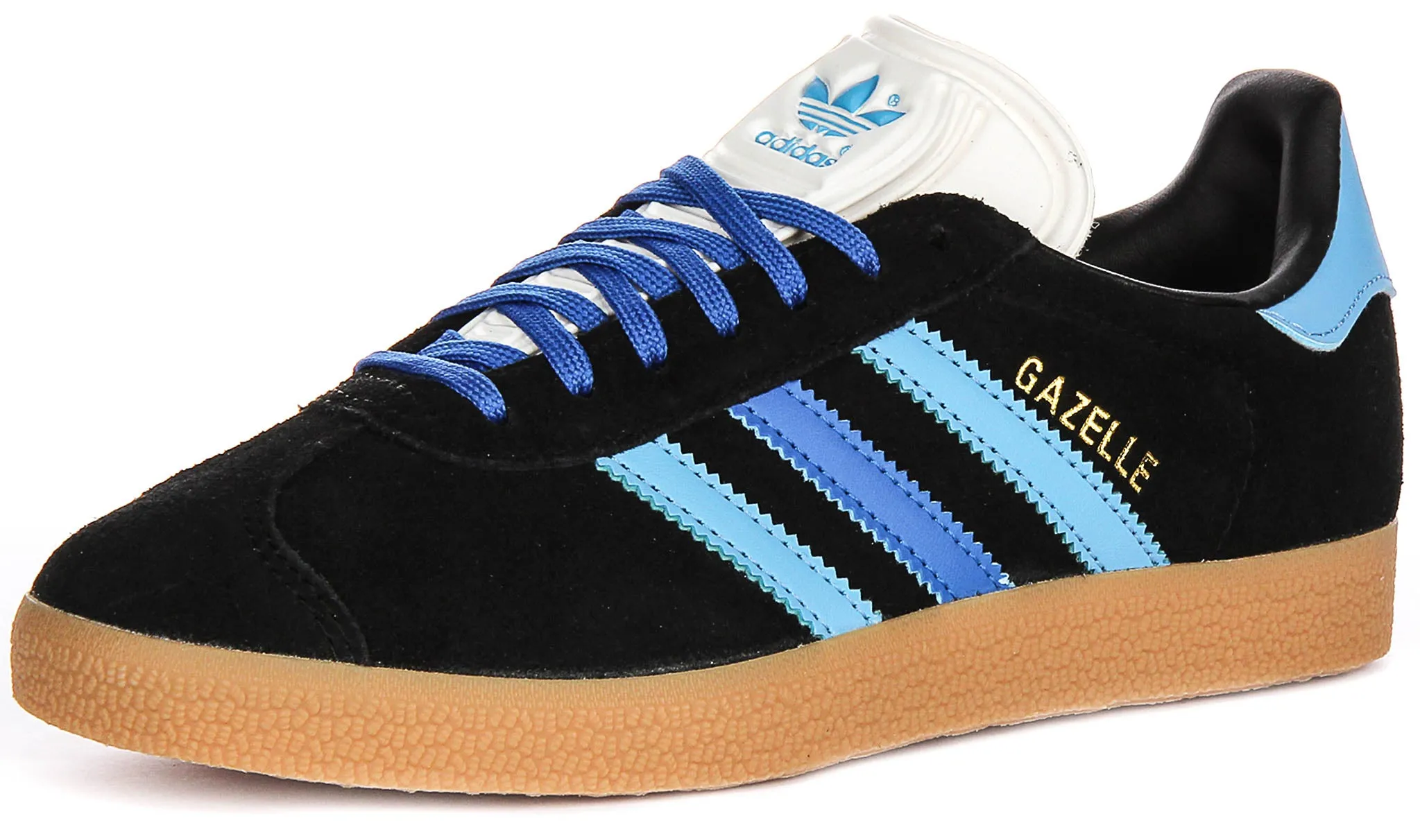 Adidas Gazelle W In Black Blue For Women