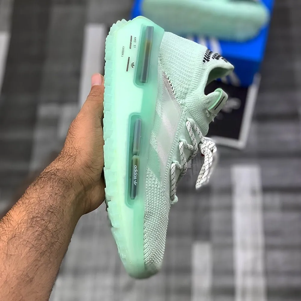 Adii NMD-S1 (Aqua) | Bold Pop of Color & Comfort