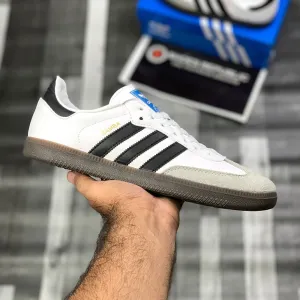 Adii Samba (White Black)