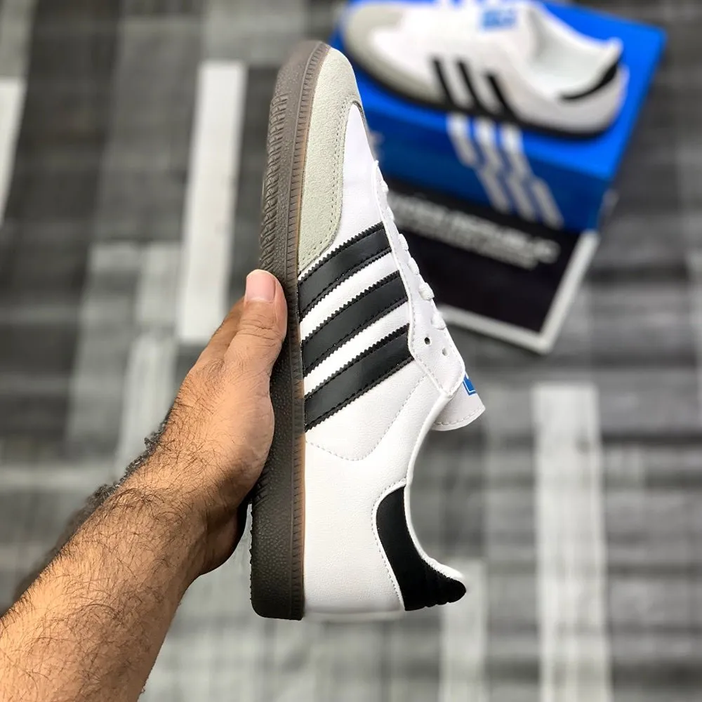 Adii Samba (White Black)