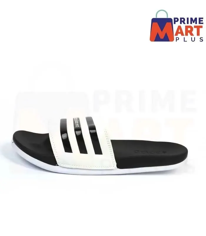 Adilette Black White Comfort Slide® – Ultimate Comfort and Style