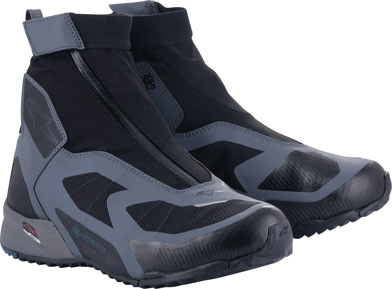 ALPINESTARS CR-8 Gore-Tex? Shoes - Black/Grey/Blue - US 14 2338224128514