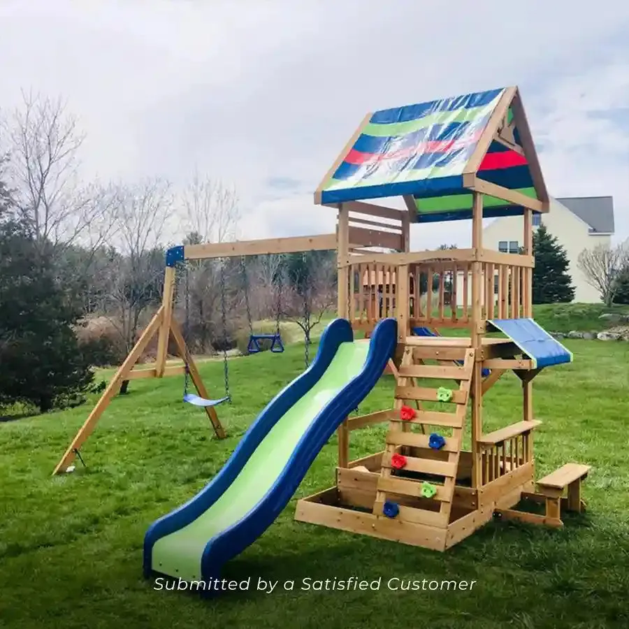 Backyard Discovery Beach Front Swing Set