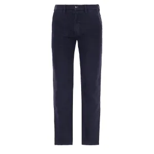 Barbour Moleskin Tailored Fit Trouser Navy