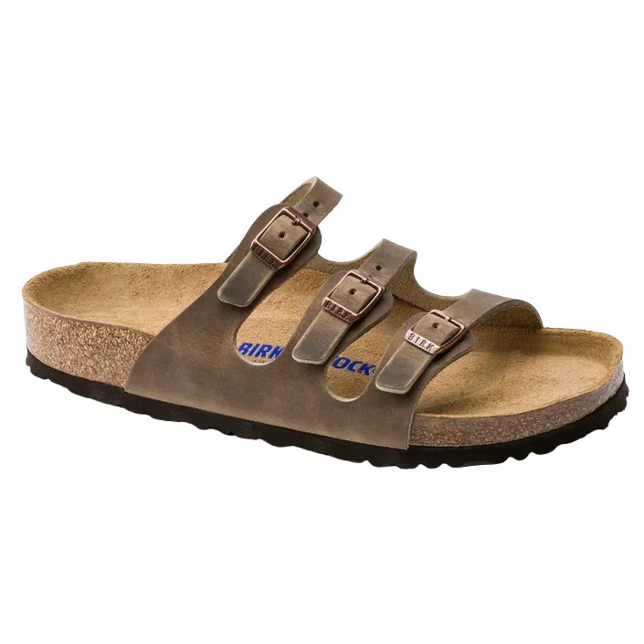 Birkenstock Florida Habana Leather Sandal