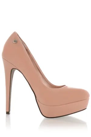 BLINK JOANNA Blush Patent Pumps