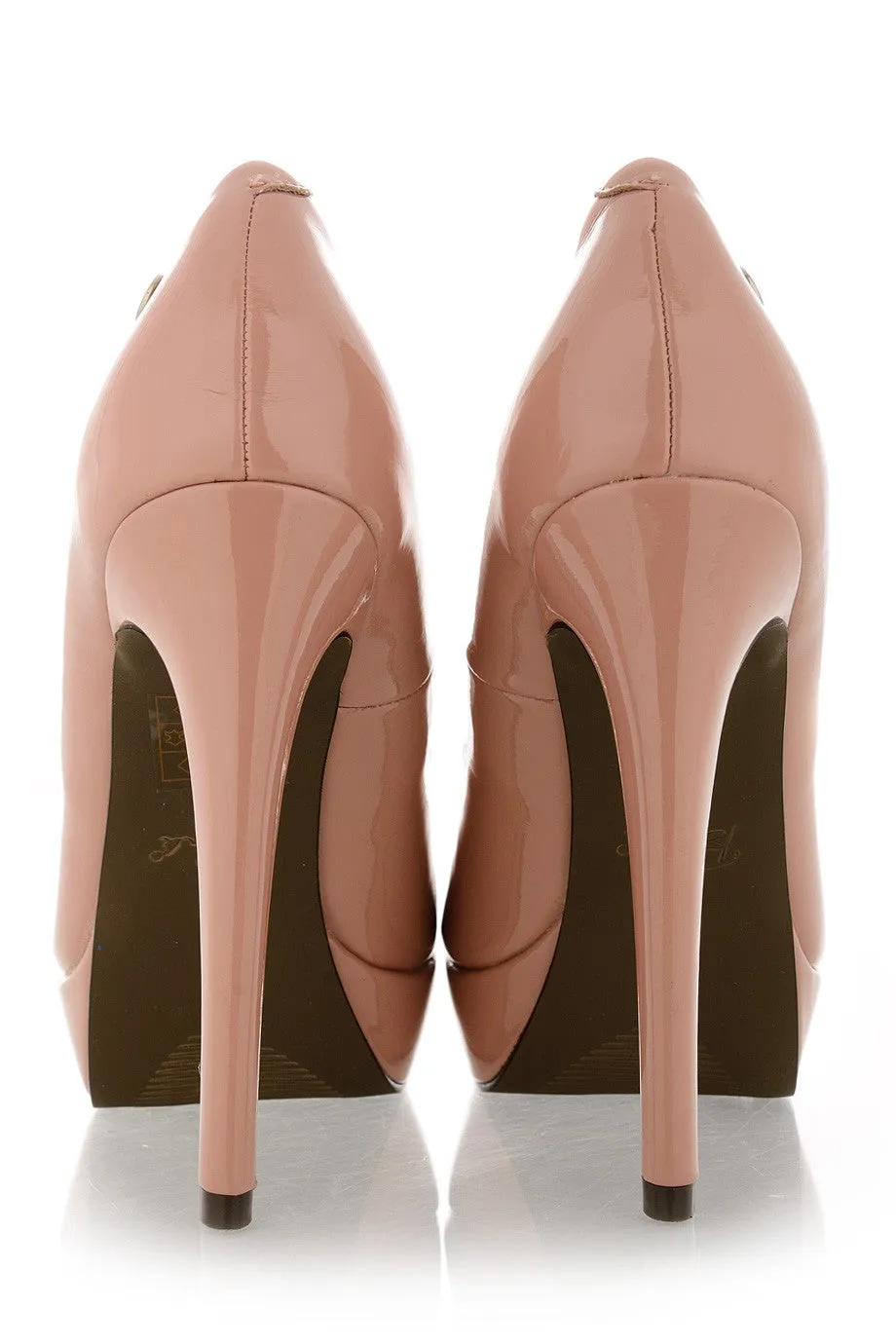 BLINK JOANNA Blush Patent Pumps