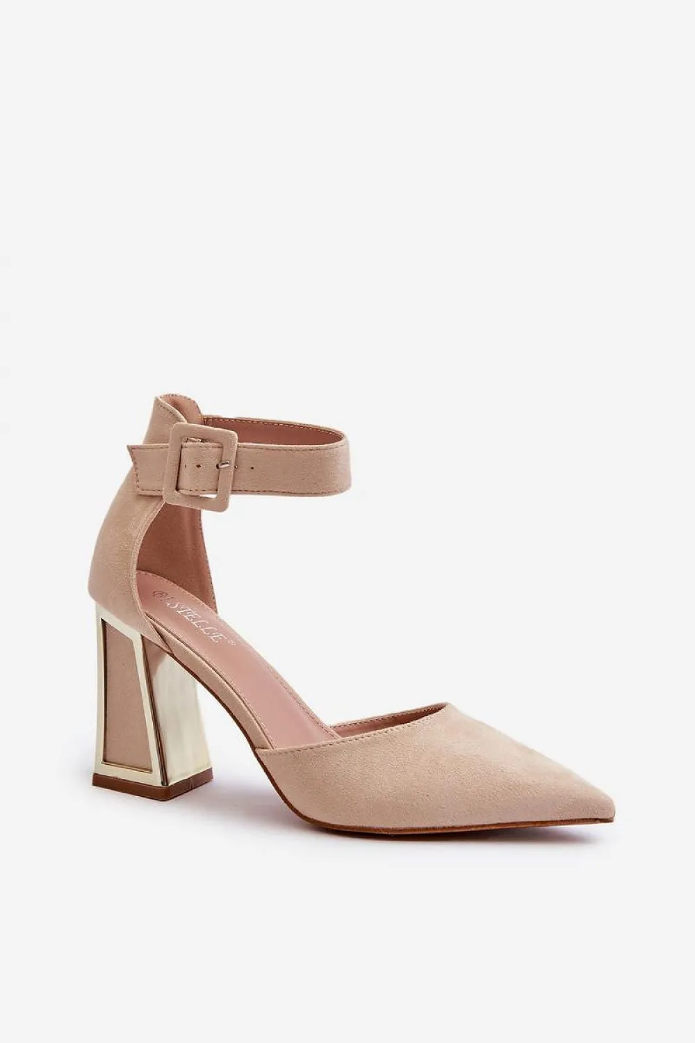 Block heel pumps Step in style