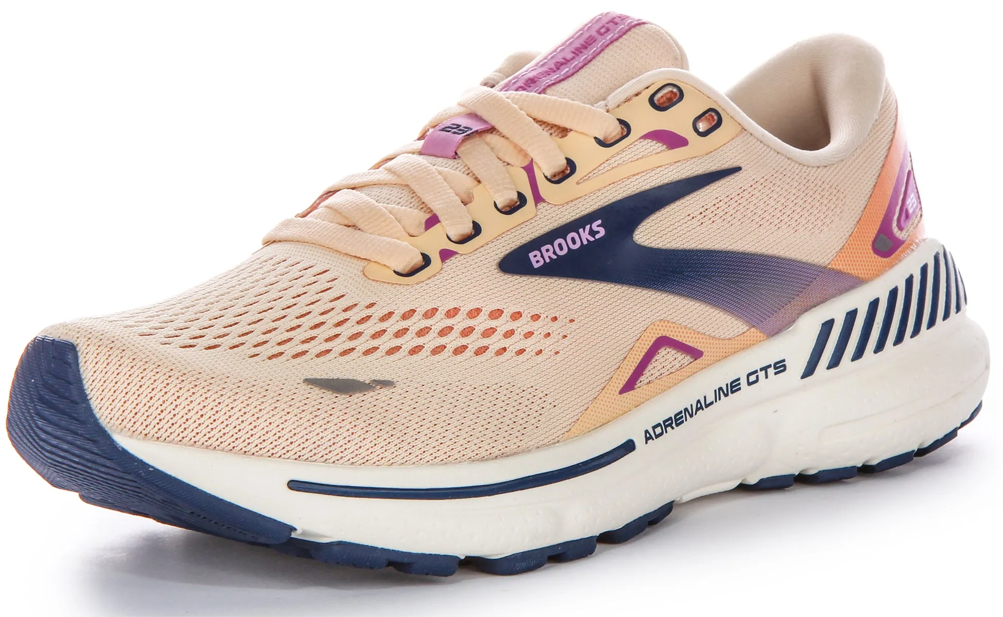 Brooks Adrenaline Gts In Peach | Medium Fit