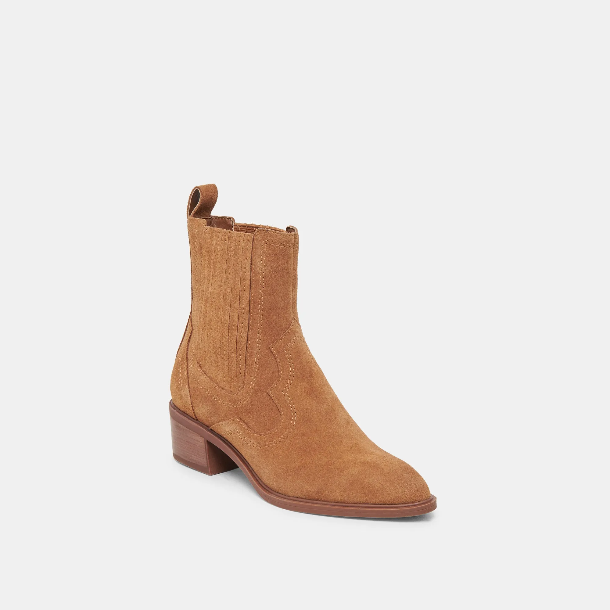 BRYLEE H2O BOOTIES BROWN SUEDE