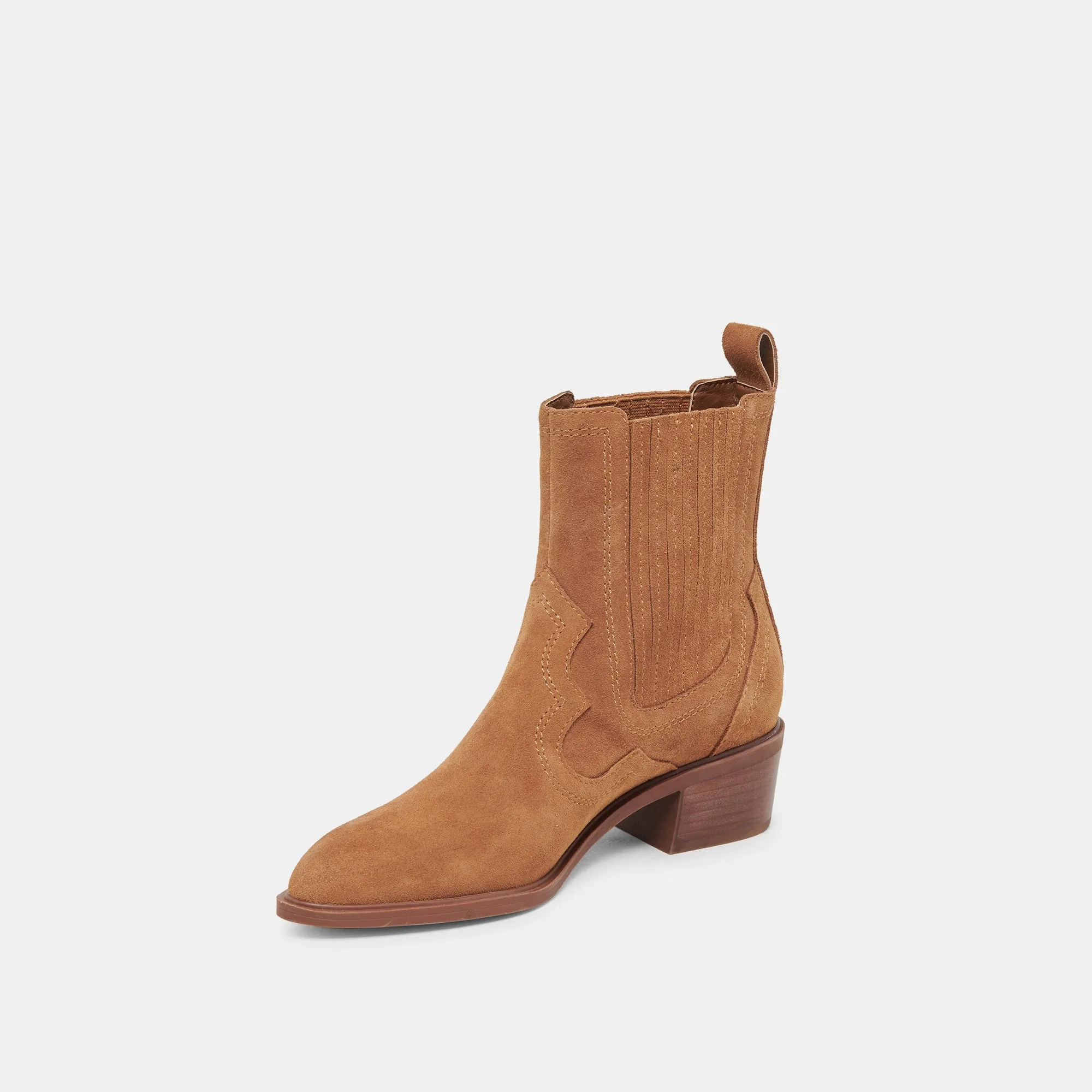 BRYLEE H2O BOOTIES BROWN SUEDE