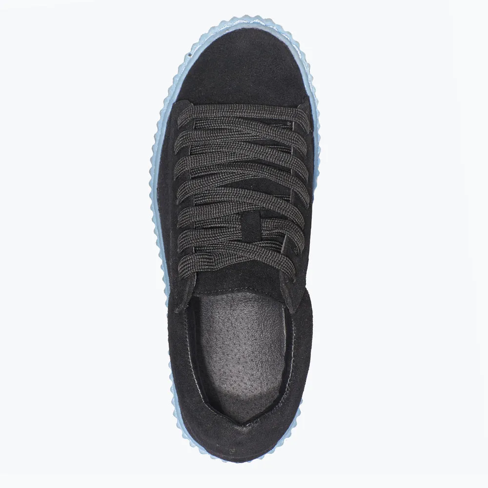 Cent2 Black Suede Blue