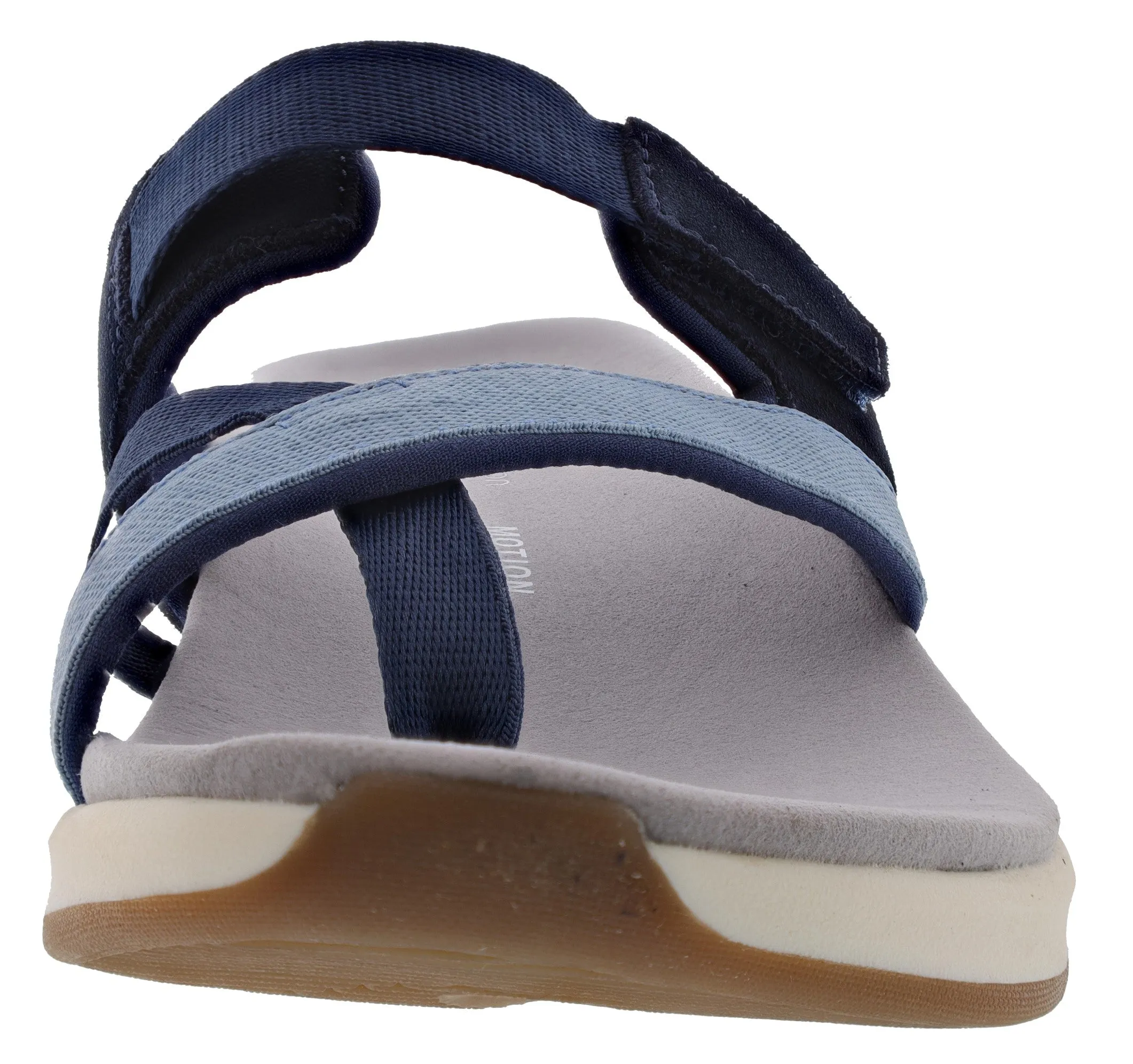 Clarks Women's Solan Surf Hook & Loop Strap Narrow Flip Flops