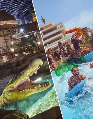 Combo: IMG Worlds of Adventure  Aquaventure waterpark