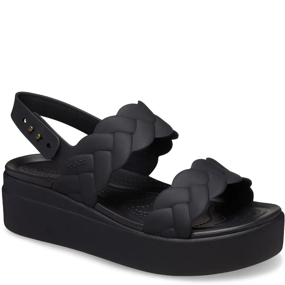 Crocs Brooklyn Woven Low Wedge