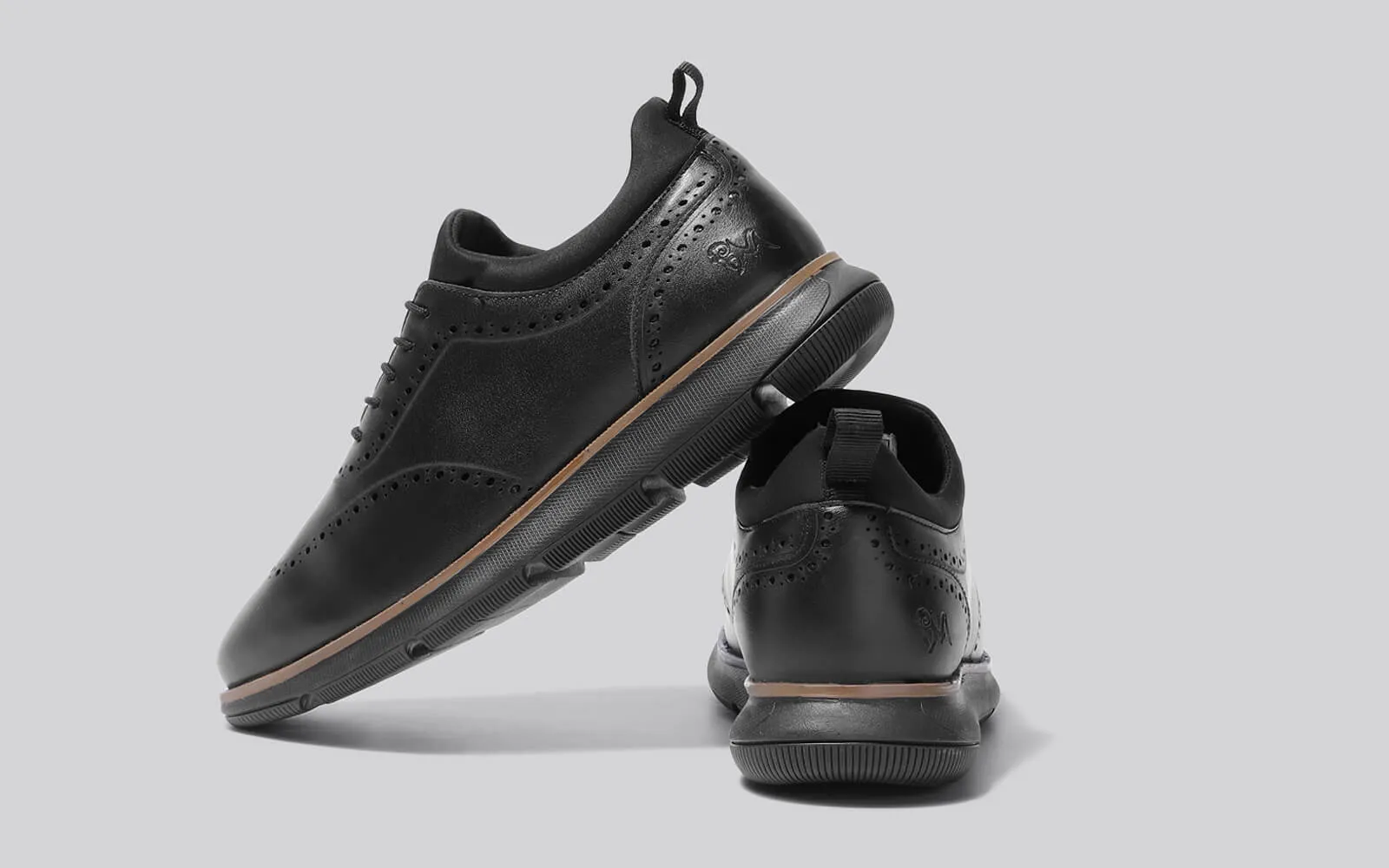 Crossover Brogues : Black