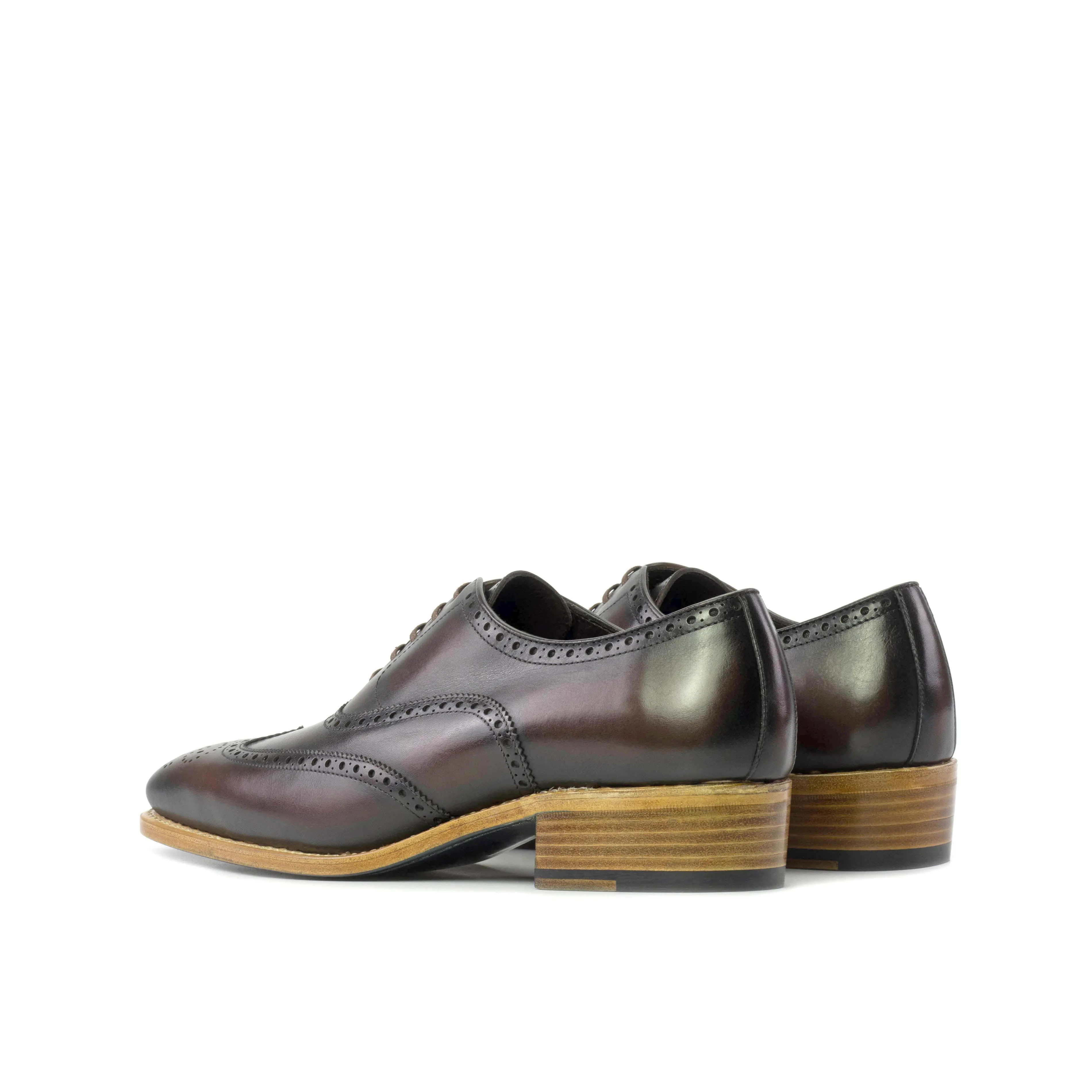 Dark Brown Wingtip Brogue Shoes