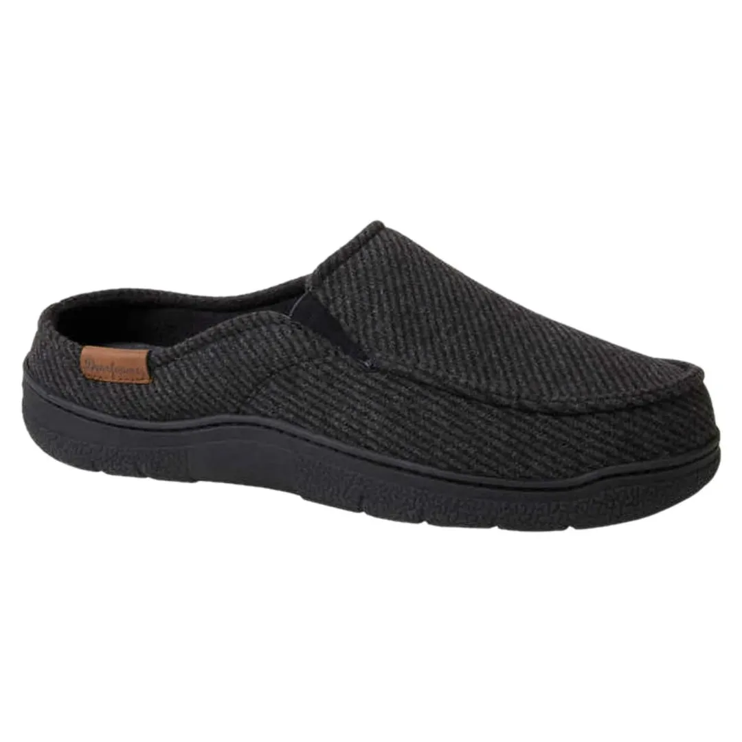 Dearfoams Men's Slip-On Clog Black