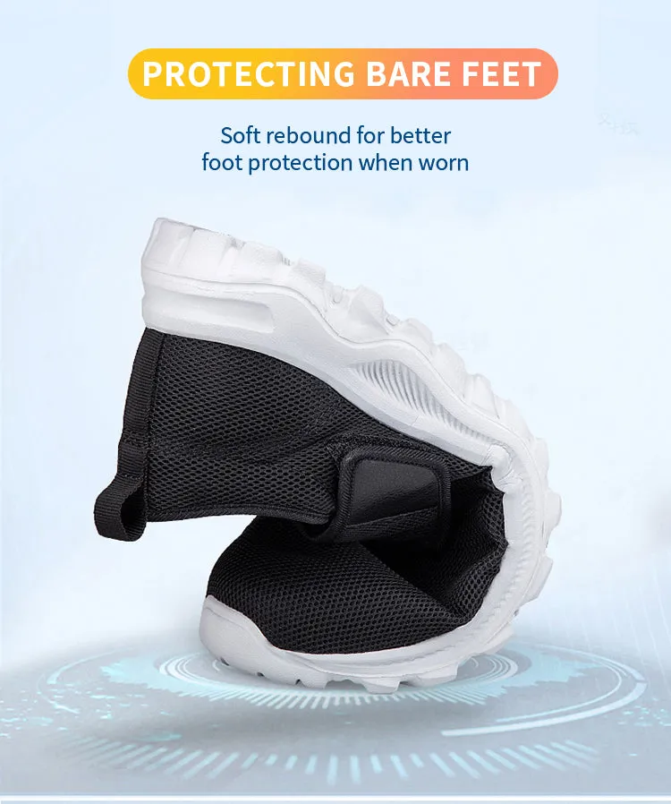 Elderly Wide Width Shoes Swollen Feet Diabetic Shoes Velcro Adjustable Closure Walking Shoes Casual Breathable Lightweight Support Customized Logo