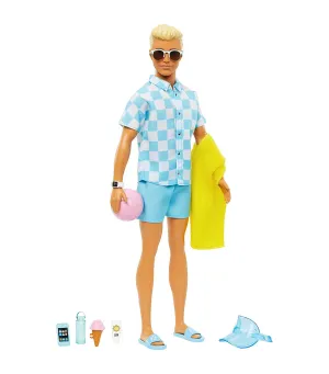 Fab Ken Beach Doll with Accessories