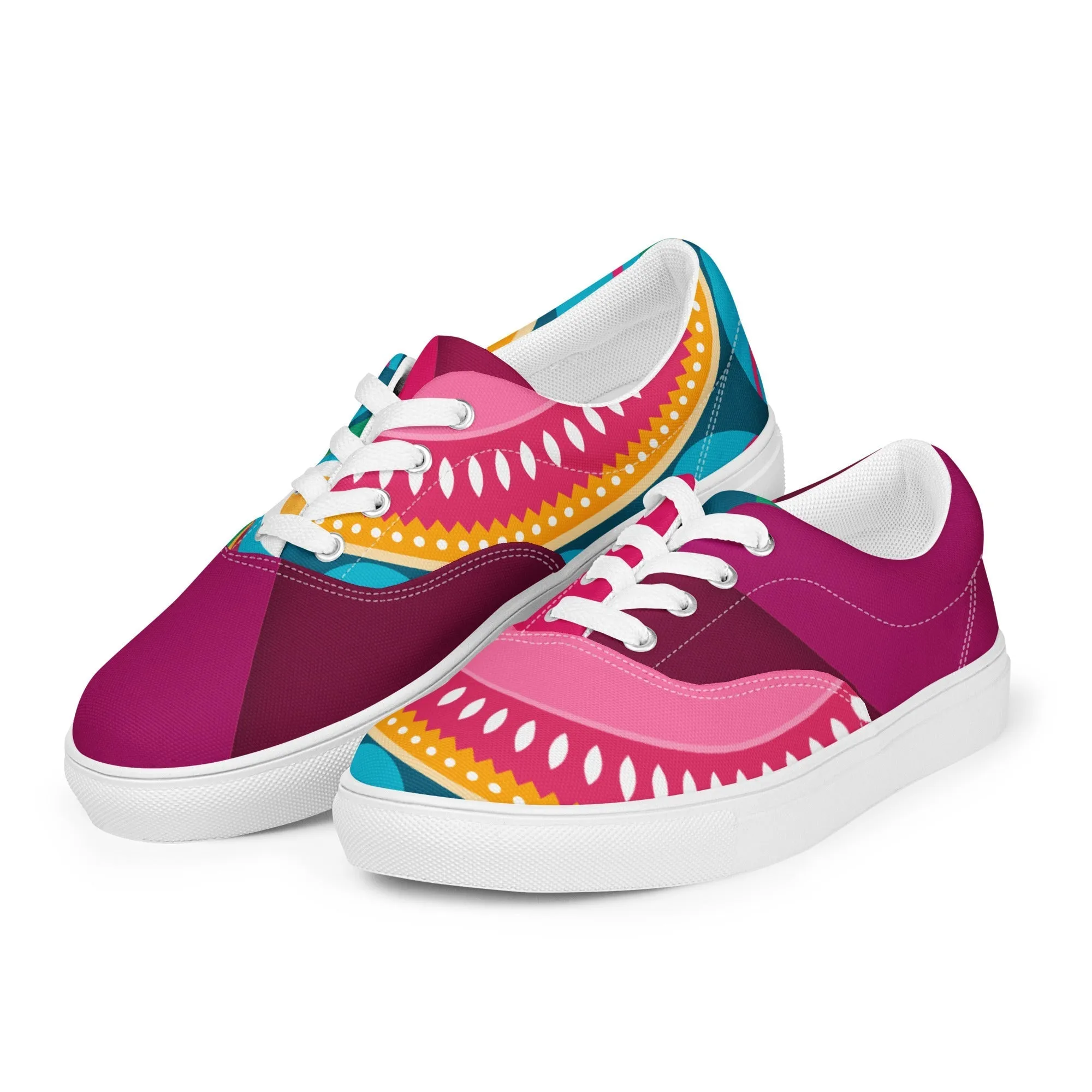 Fiesta Women’s Canvas Lace-Up Sneakers