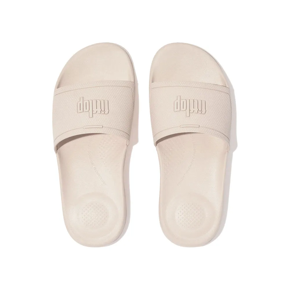 FitFlop Iqushion House Slide Sandals - Rose Foam