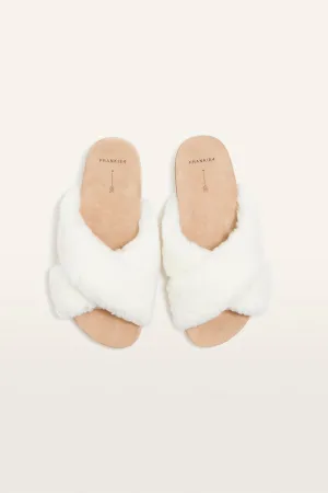 FRANKiE4 | Rebel II Cream Shearling