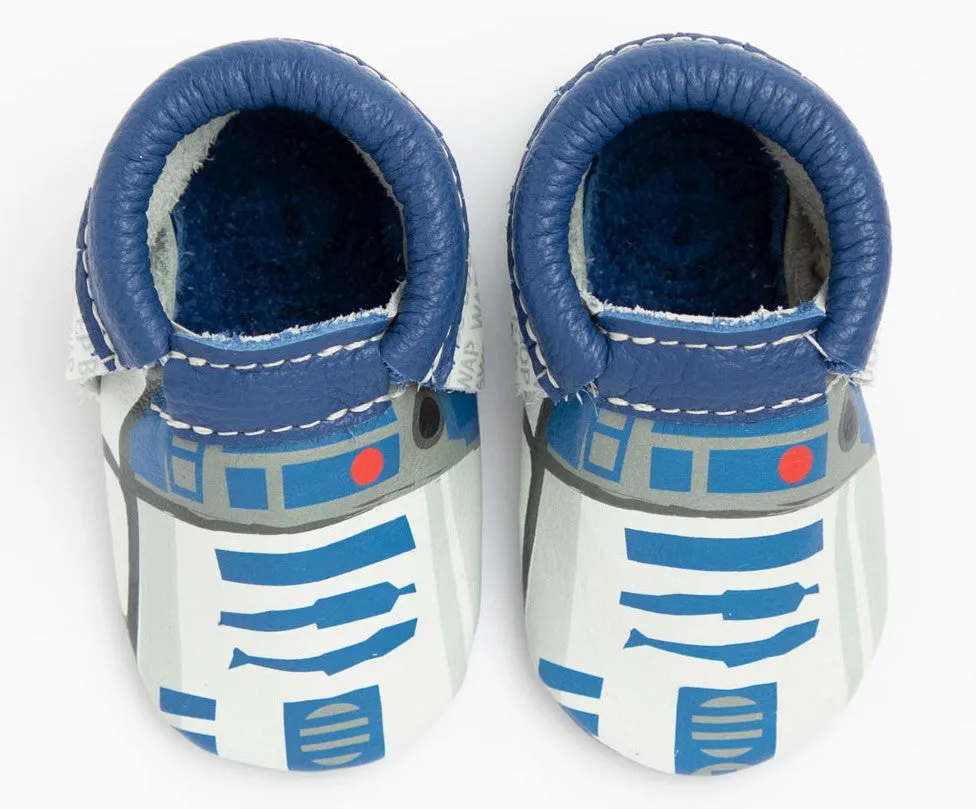 Freshly Picked Star Wars R2-D2 City Soft Sole Moccasins