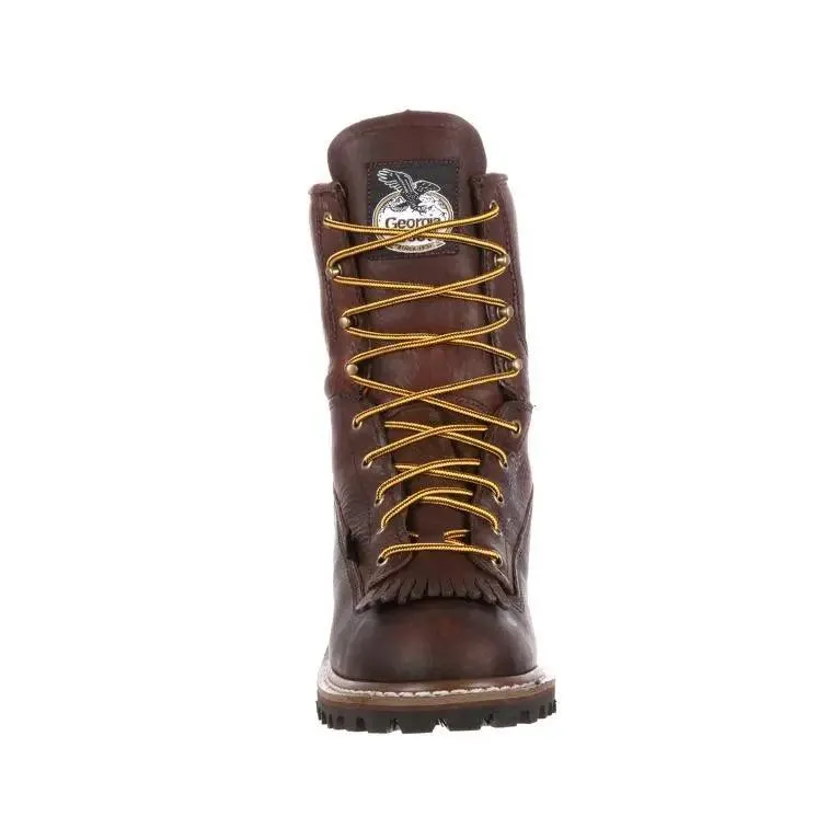 Georgia Boot  Steel Toe Waterproof  Logger  Work Boot G7313