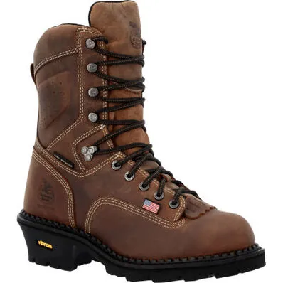 Georgia USA Logger Waterproof - Wide - Mens