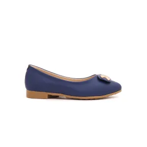 Girls Navy Formal Pumps KD0742