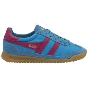 Gola Tornado Ladies Santorini/Fuchsia Suede Lace Up Trainers