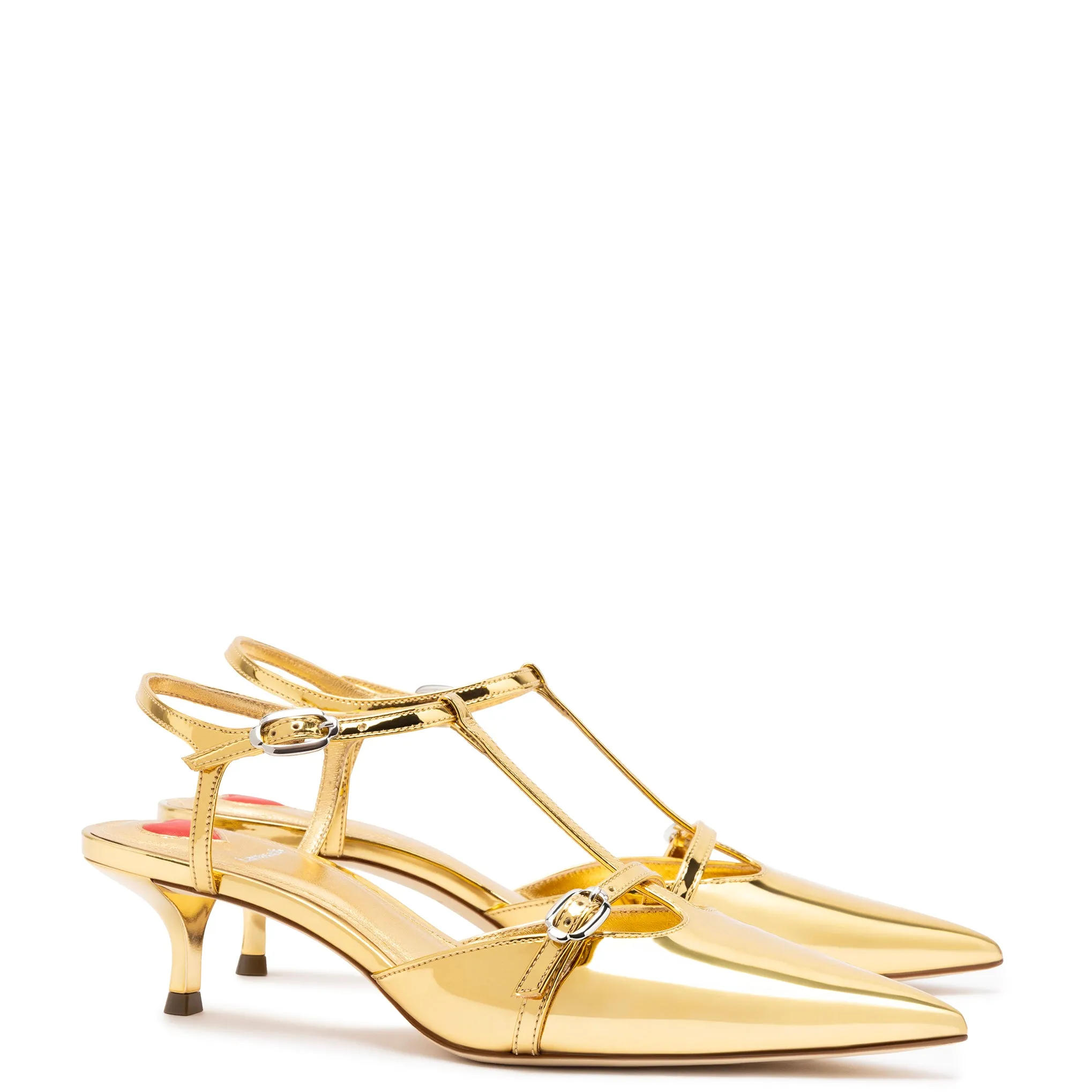 Grace Pump In Gold Specchio