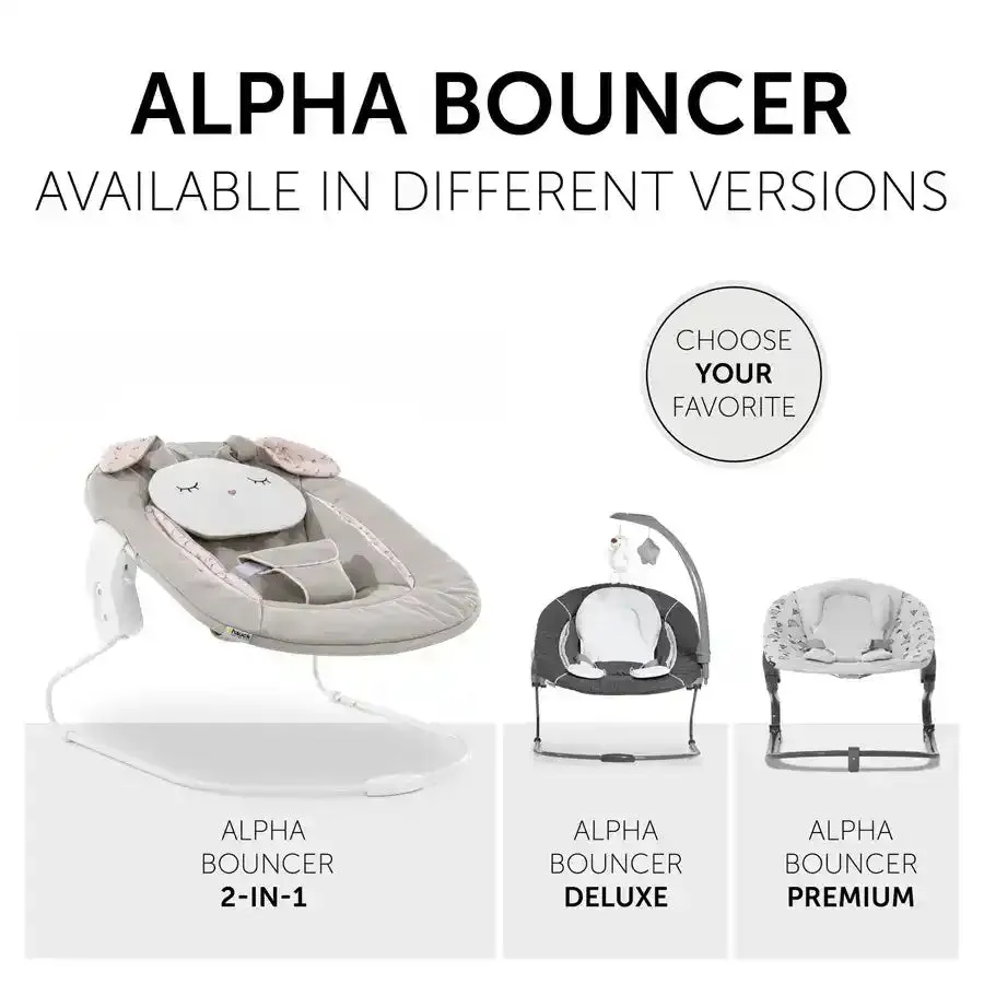 Hauck Bouncers Alpha Bouncer 2 In 1 (Beige Bloom)