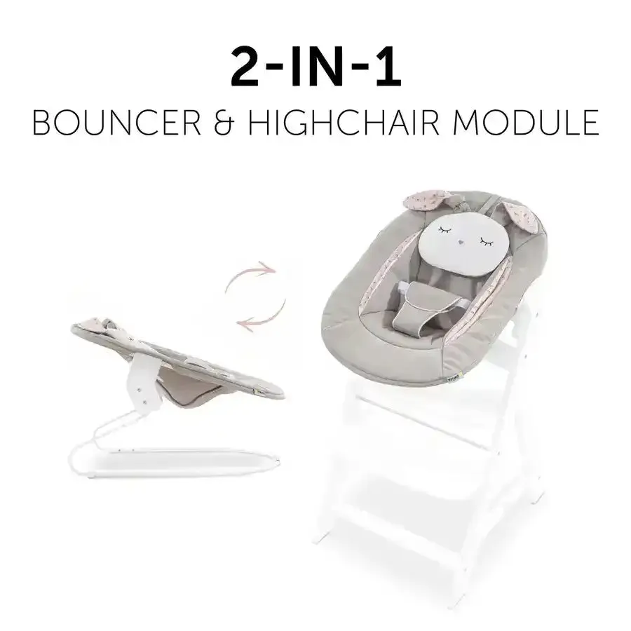 Hauck Bouncers Alpha Bouncer 2 In 1 (Beige Bloom)