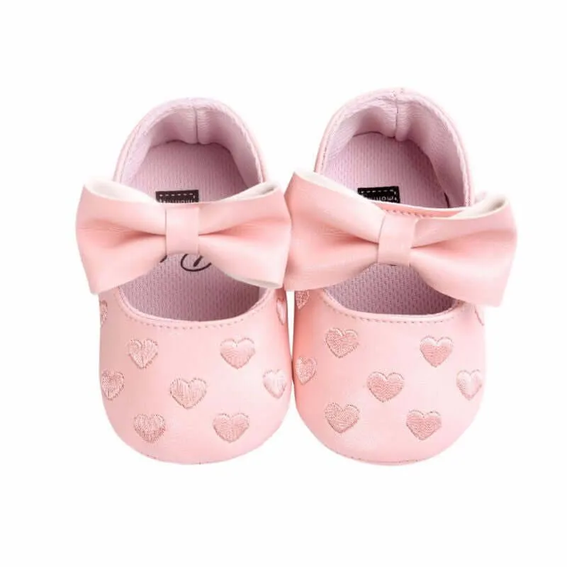 Heart Bow Moccasins