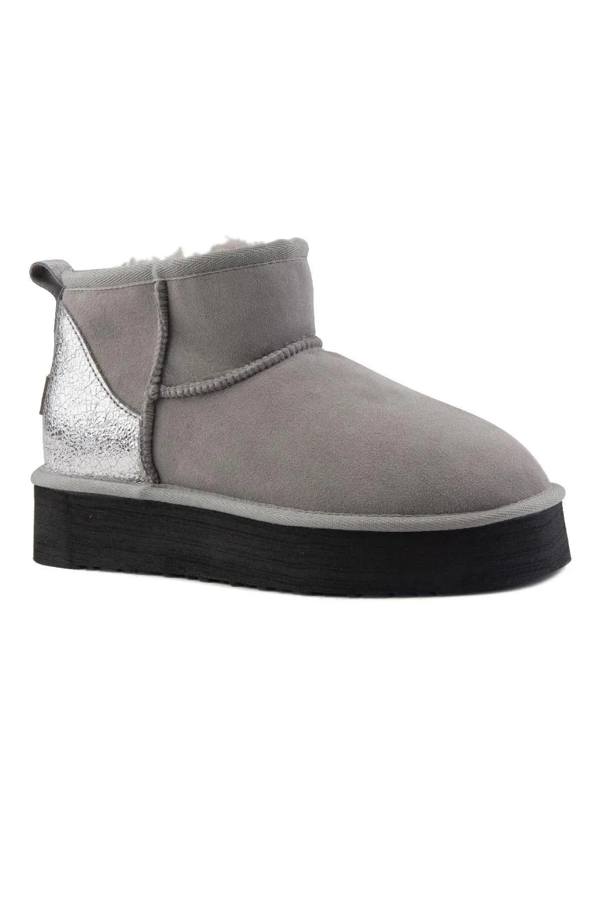 High Sole Ugg Boots 191301 Gray