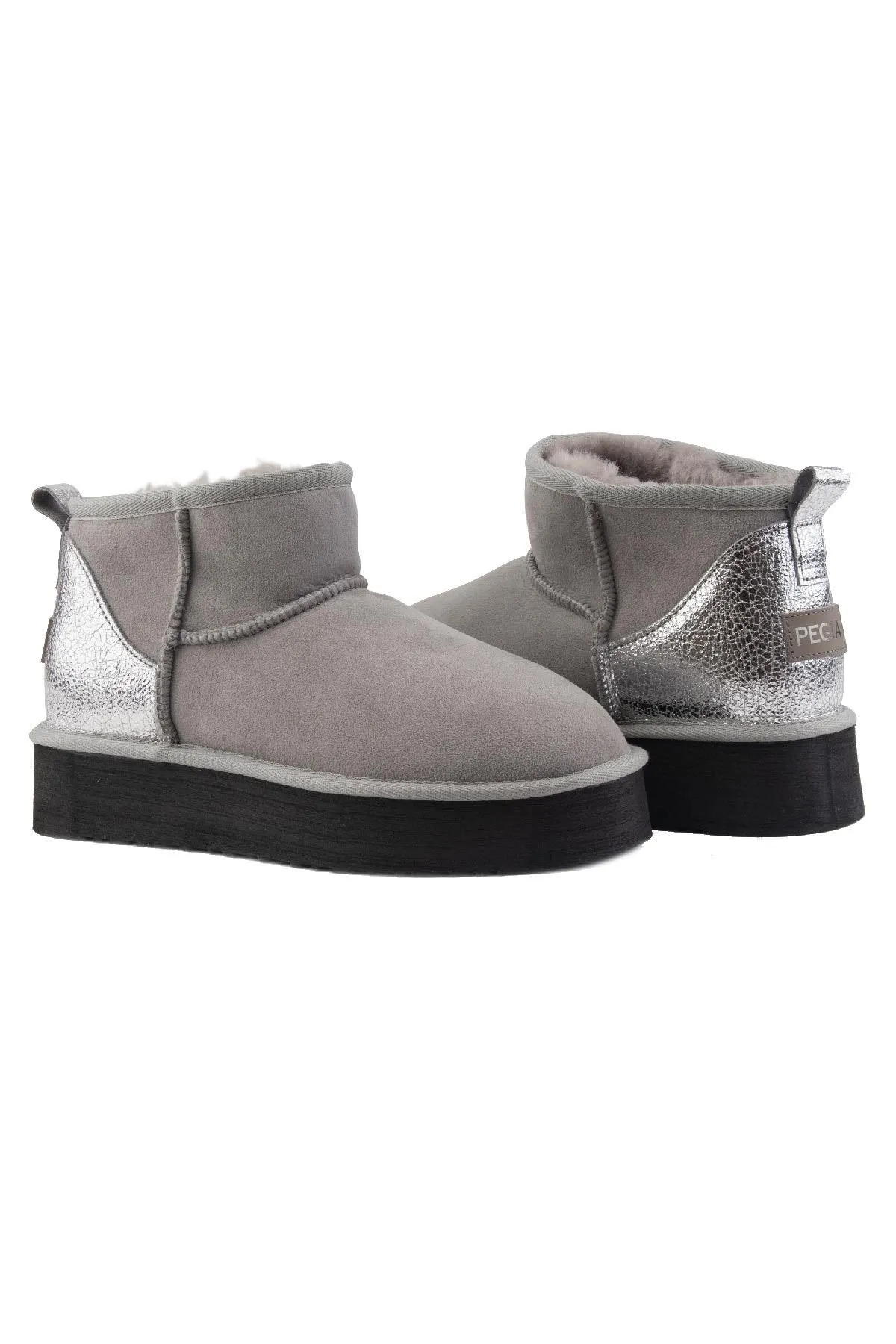 High Sole Ugg Boots 191301 Gray