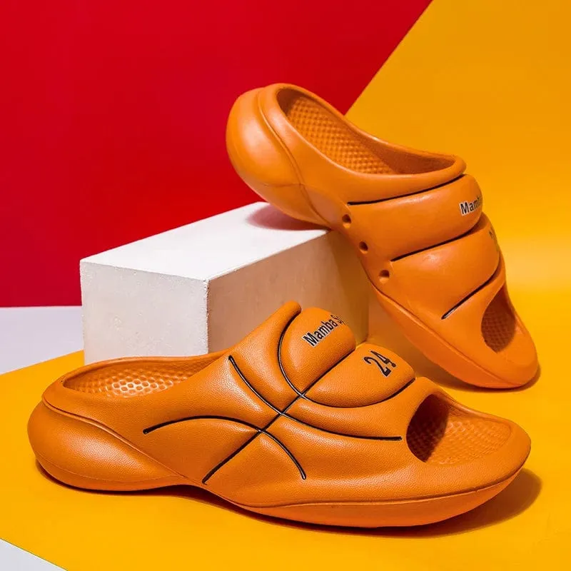 HoopsComfort Slides: Original Basketball Non-slip EVA Beach Slipper Crocs