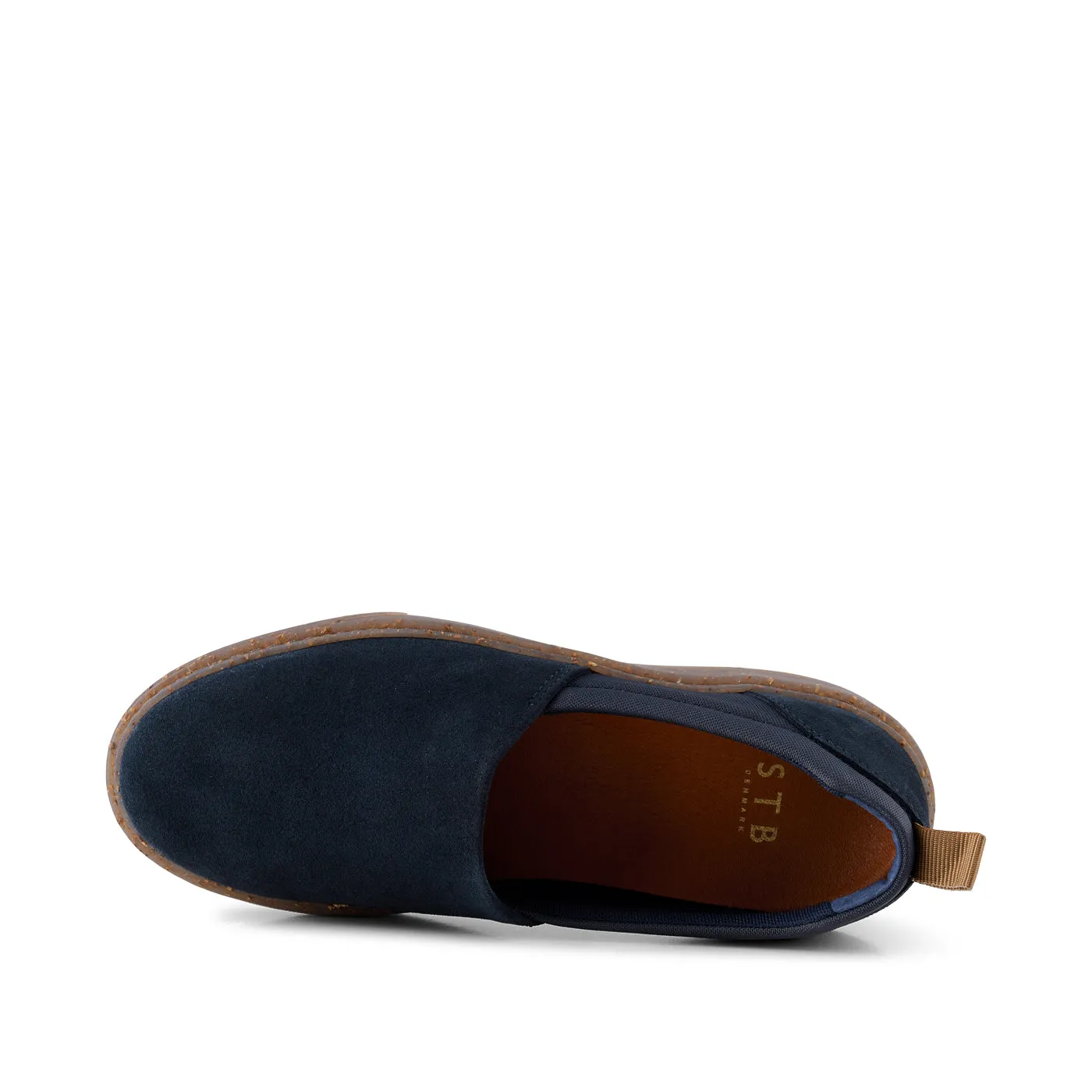 Jesper slip-on suede - NAVY