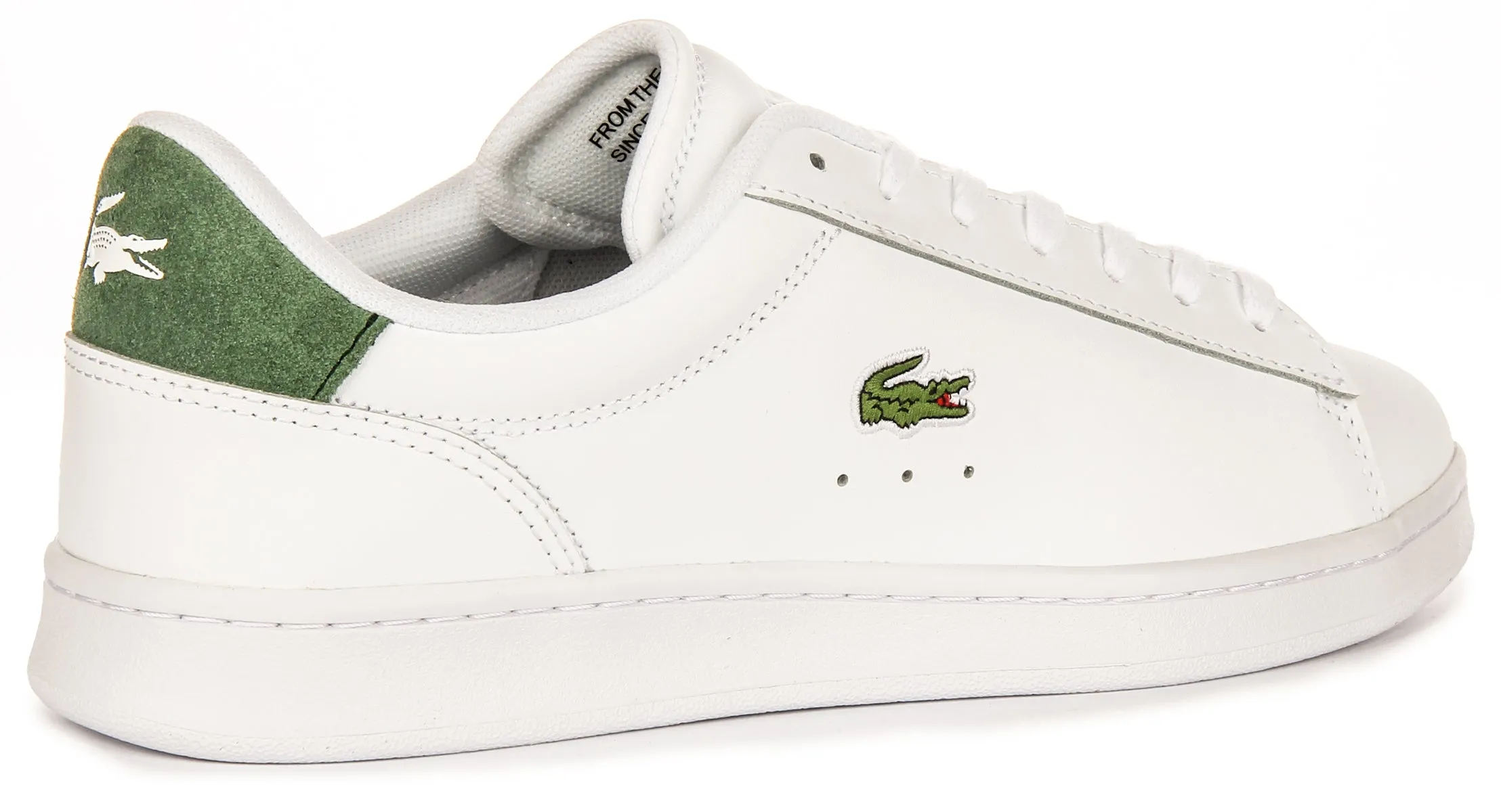 Lacoste Carnaby Set In White Green For Men