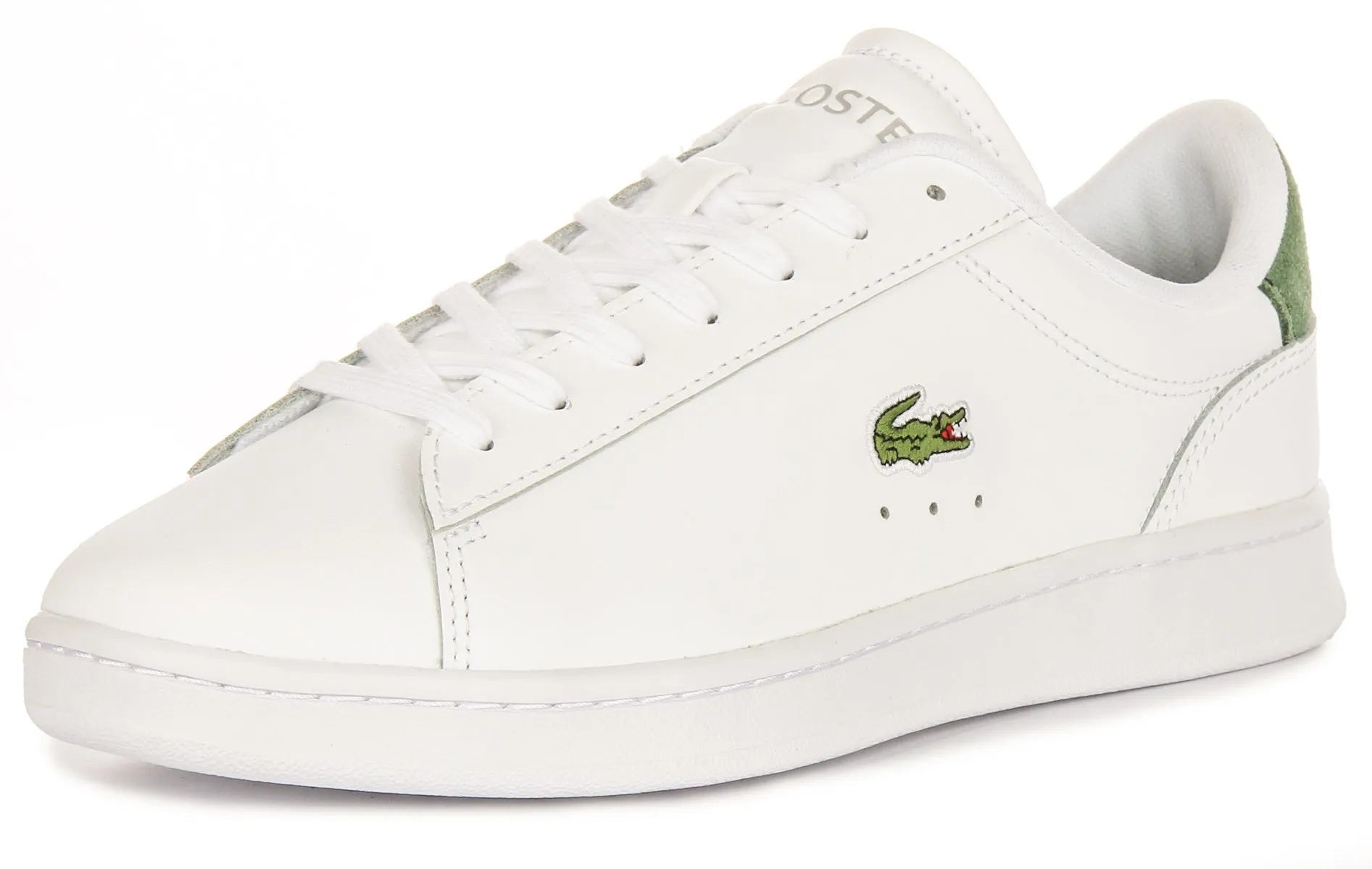 Lacoste Carnaby Set In White Green For Men