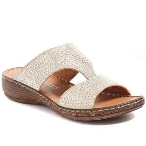 Leather Mule Sandals - LUCK37013 / 323 961