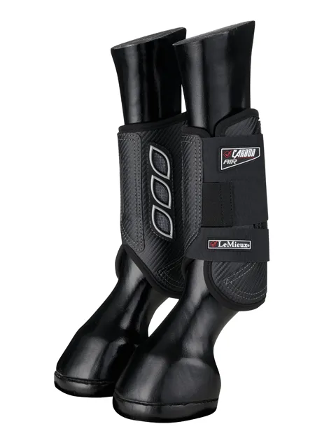 LeMieux Carbon Air XC Boot Black Front