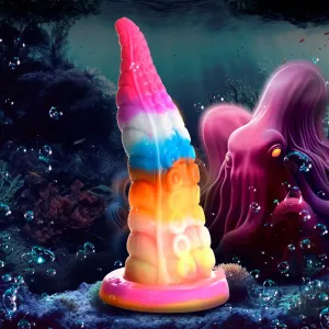 Luminoctopus Glow-in-the-dark Tentacle Silicone Dildo