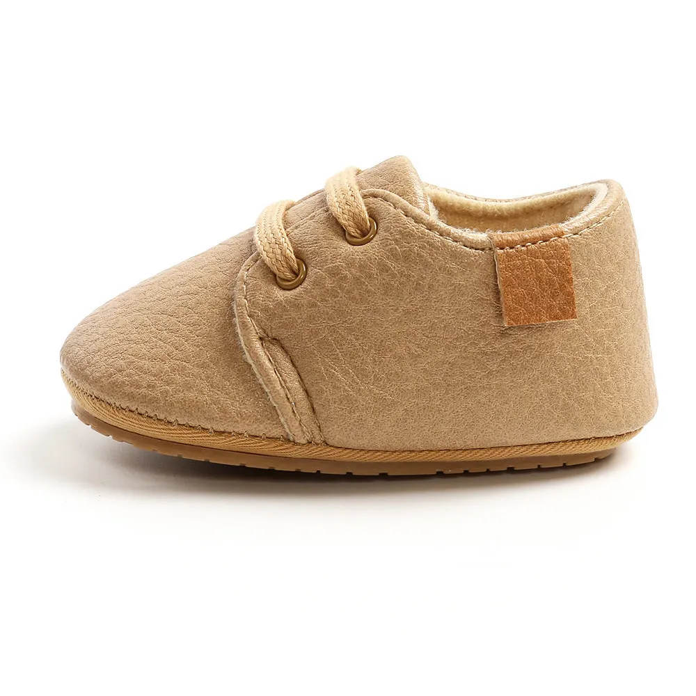 Luxury Soft Leather Baby Moccasins Shoes Newborn