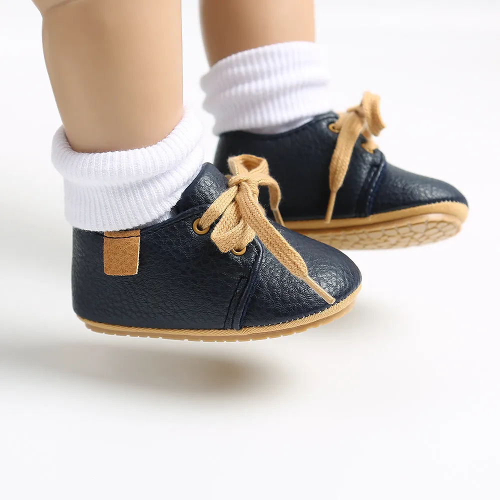 Luxury Soft Leather Baby Moccasins Shoes Newborn