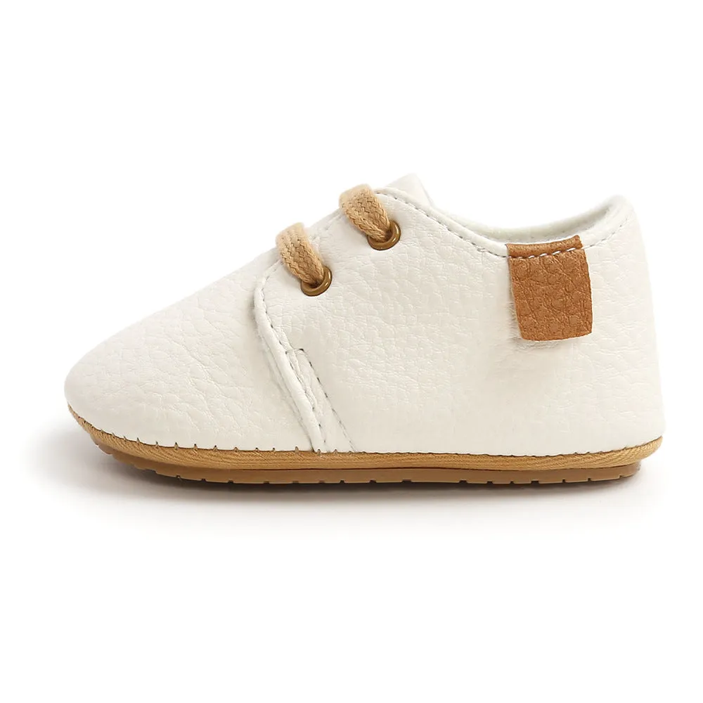 Luxury Soft Leather Baby Moccasins Shoes Newborn