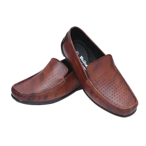 Men Moccasin Patina Color